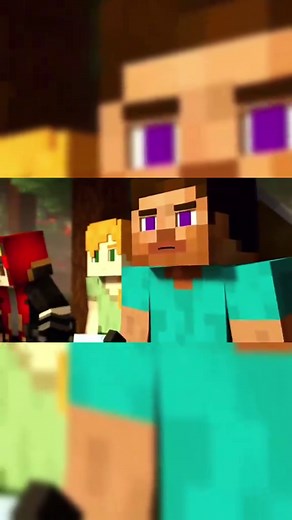 Exploring Minecraft with Alex and Steve Animations