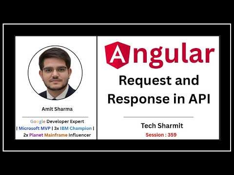 Request and Response in API | API in Angular | Angular Tutorial (Ep-359)