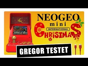 Gregor testet die SNK NEOGEO mini Christmas Limited Edition (Review / Test)