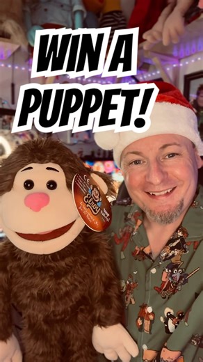 WIN A PUPPET! #win #puppet #competition #prize #christmas