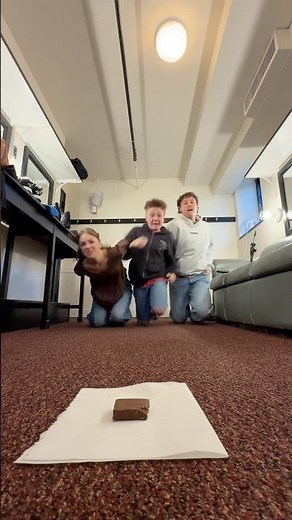 No hands. No feet. First to get the treat wins!!! #challenges #trending #funny #crazycomedy