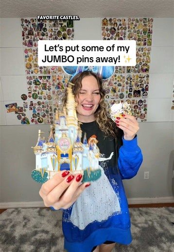 Some of my favorite pins to put away!!! JUMBO disney pins, though they do take up a lot more room on the princess pin boards 🤣 #disneypins #disneyprincesses #disneycollector