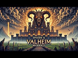 I Built a Dragon Castle in Valheim – Insane Base Build! Modded Valheim EP16