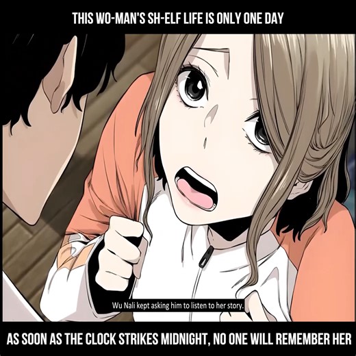 252K views · 4.9K reactions | R.This wo-man's sh-elf life is only one day, as soon as the clock strikes midnight, no one will remember her #anime #reviewcomic #review #reviewanime #reviewmanga | Vnstar | Facebook