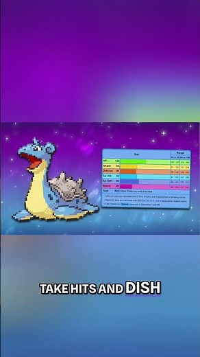 Lapras: The UNSTOPPABLE Pokémon With BoltBeam! #shorts