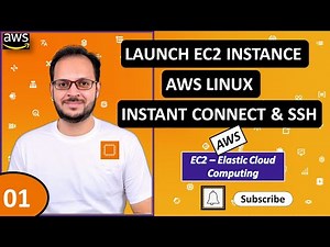 1) AWS EC2 launch first ec2 instance Amazon Linux image | Connect with instance connect and SSH
