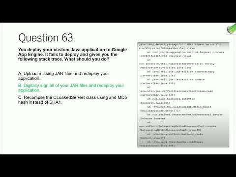 Real Google Cloud Professional Cloud Architect Exam Questions & Answers Part 4 Questions 61 80 Ce