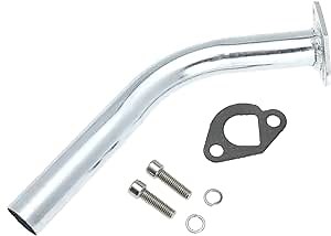90 Degrees Exhaust Pipe for Predator 212 212cc 208 208cc for Honda GX160 GX200, for Go Kart for Mini Bikes