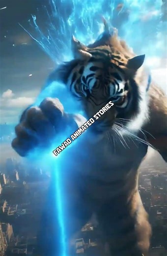 The Ultimate Monster Clash: Tiger vs. Godzilla in a Visually Stunning Show!