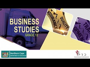 BUSINESS STUDIES GRADE 12 BUSINESS OPERATION PAPER 1 EXAM REVISION