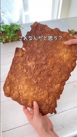 \\ ワンボールで超簡単 / アーモンドクッキー #簡単レシピ #おうちカフェ #クッキーレシピ￼