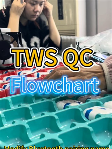 TWS Earbuds Quality Inspection Flowchart | OEM Testing Steps
