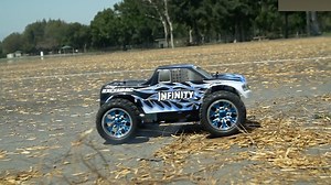 Watch Exceed RC 1/10 Infinitive Nitro Gas RC Monster Truck .18 on Amazon Live