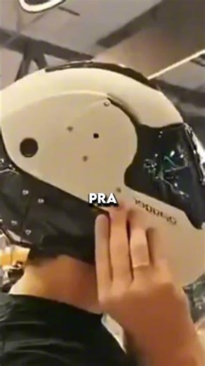 The helmet of the future #curiosities #formula1 #motogp #future