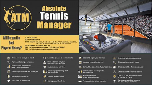 Absolute Tennis Manager Windows game