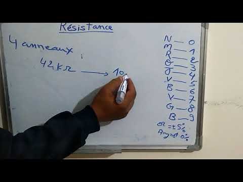 code couleur d'une résistance #Analyse des circuits a courant continu (partie 7)