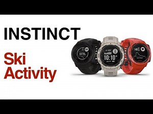 Garmin Instinct - How To Use Ski or Snowboard Activity