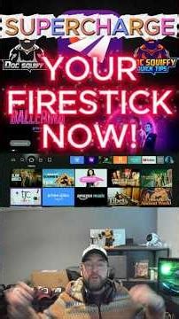 SUPERCHARGE your FIRESTICK NOW!