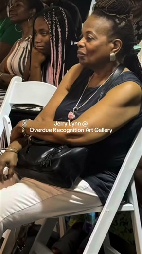 Jerry Lynn live painting at Overdue Recognition Art Gallery