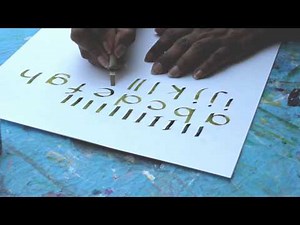 Letra script simple (lección 3.)