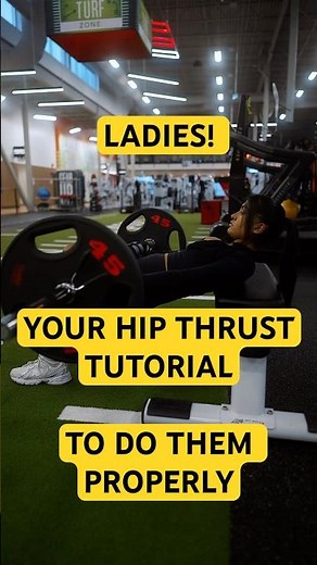Hip Thrust Tutorial | Build Glutes the Right Way 🍑✅