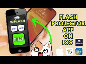 Flashlight Video Projector - How To Get Projector APP for iOS/Android - ANY PHONE ✅ [2023]