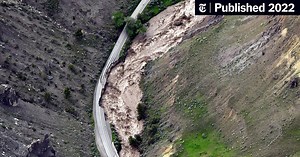 Yellowstone Park, Staggered by Rain and Floods, Will Stay Closed for Days
