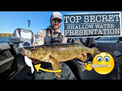 TOP SECRET Shallow Water Walleye Lure!