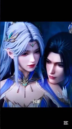 Lou Li & Mu Chen 💞 Romantic Scene| the great ruler S2 #donghua #thegreatrular #shorts