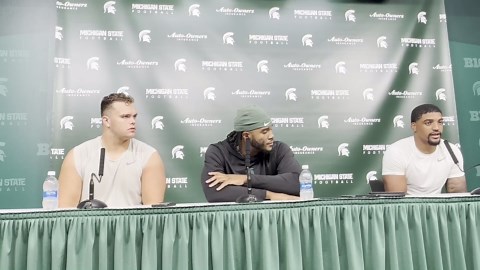 MSU’s VanSumeren, Hall, Matthews on Defense’s Depth in Week 1