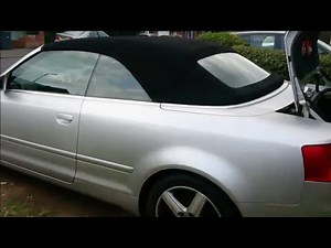 Audi A4 Convertible Roof Not Opening Fully Resolved