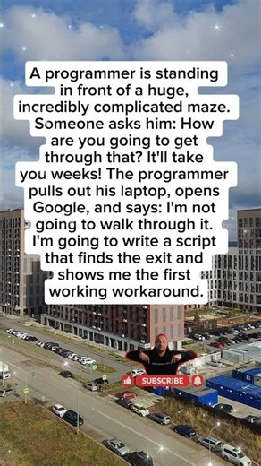 Programmer's Laziness😎#funny #jokes #newvideo #quotes #ytshorts #ytshort #comedy #humor