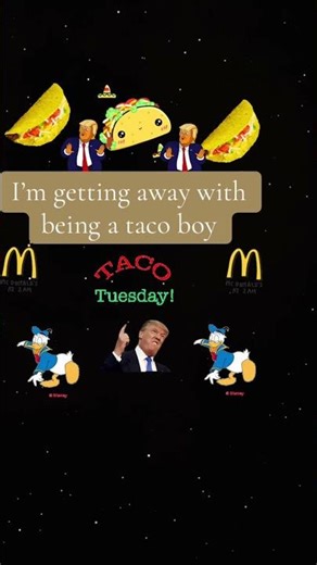 Getting Away with being the Taco boy #jinglebob #jingles #taco #tacoboy #trumptaco #jinglebob