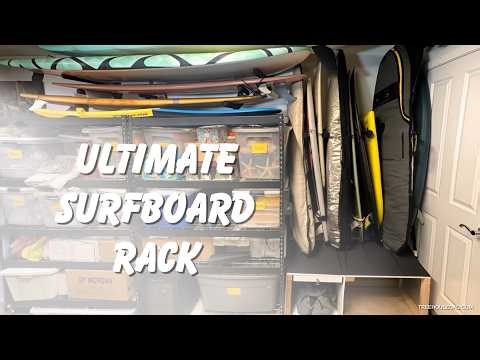 DIY Surfboard Rack & Storage Build