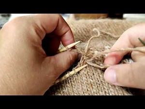 Kainaloaukkojen silmukointi ilman reikiä - Päivilla Handmade