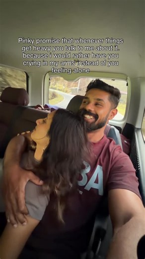 Raahul & Anitha▫️The Traveling Duo on Instagram: "Promise we’ll always talk about it and sort it out 🫶🏻✨ #cutecouple #couplereels #relationship #couplegoals #fyp"