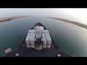 Marina Militare - time lapse passaggio di suez di nave Libeccio