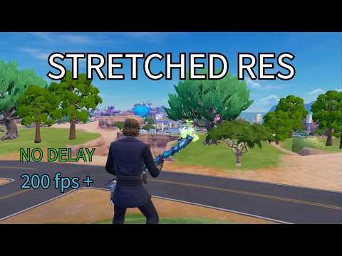How to get custom stretched Resolution In fortnite In under 5 minutes