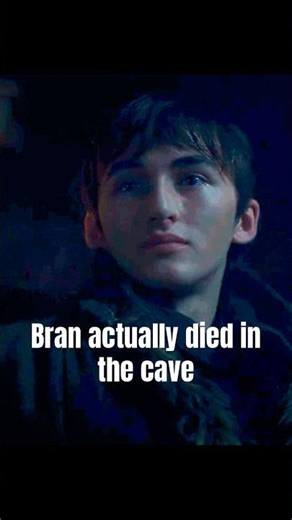 Bran actually died in the cave #viewtime #gameofthrones #movie
