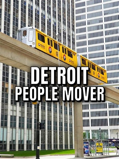 $600 million was on the table. Detroit walked away with a 3-mile loop. The federal government offered Southeast Michigan a real transit system in 1976. Subway. Commuter rail. Downtown connector. Politicians couldn't agree. The money disappeared. Detroit built the only piece that survived. Over budget. Under-resourced. For almost 40 years it has circled three miles of downtown while the city transformed around it. It survived the Hudson's implosion, COVID, and decades of being called a failure. A