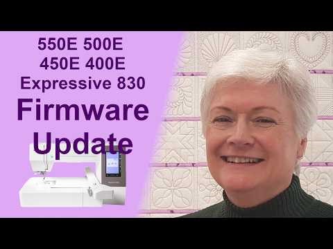 Janome 550E, 500E, 450E and 400E | Elna Expressive 830 | Update