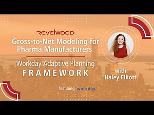 Gross-to-Net Modeling for Pharma Manufacturers | Workday Adaptive Planning Frameworks