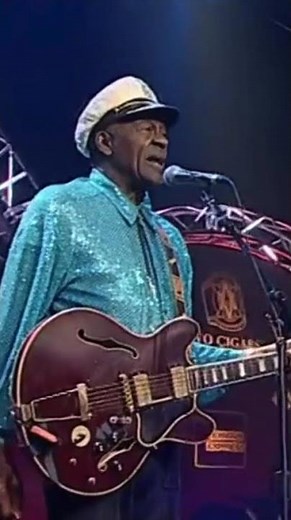 Chuck Berry 🎸🔥 Let It Rock Live 2007 Rock ’n’ Roll Legend #Shorts