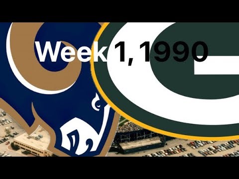 Rams v Packers 1990