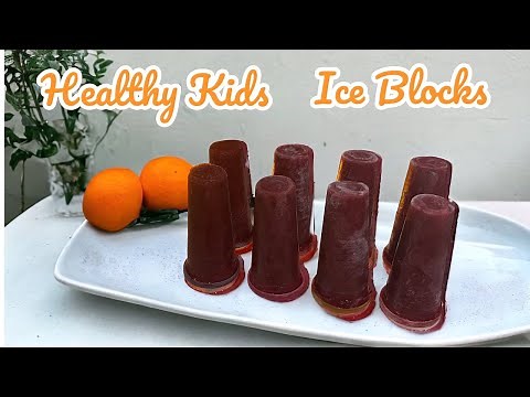 The Best Homemade Ice Blocks/Popsicles: Guilt-free Treats!
