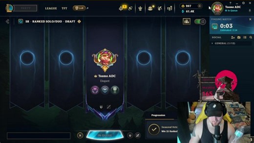 CHALLENGER TEEMO JG - testing BROXAH's build all night. check out !rules !gx