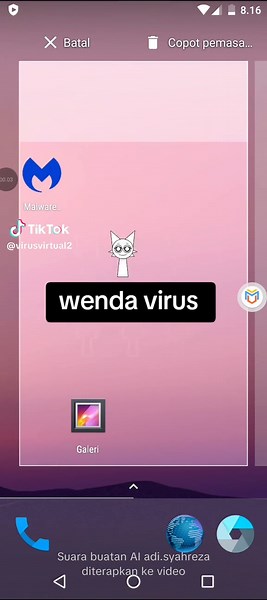 Hari 7 Coba Virus Android yang Viral