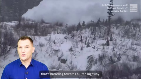 Major Utah Mountain Highway Shut Down To Trigger Avalanches