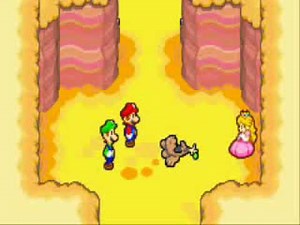 Mario & Luigi: Superstar Saga battle: Trunkle