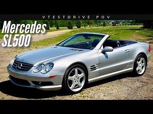 2003 Mercedes SL500 AMG pack - Sunny POV Drive